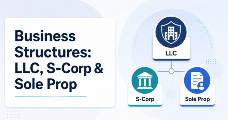 Business Structures Explained: LLC, S-Corp, and Sole Proprietorship