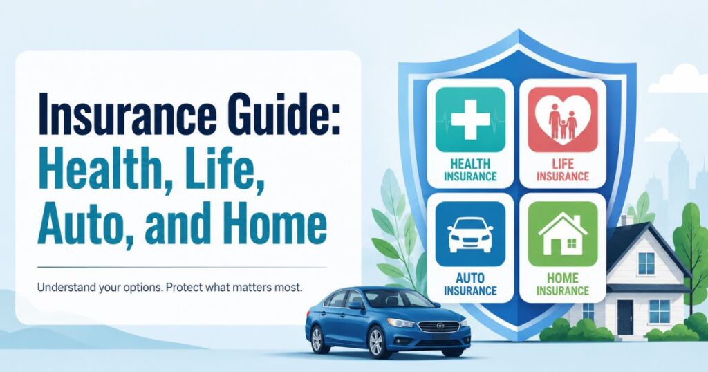 Insurance Guide: Health, Life, Auto, and Home Insurance