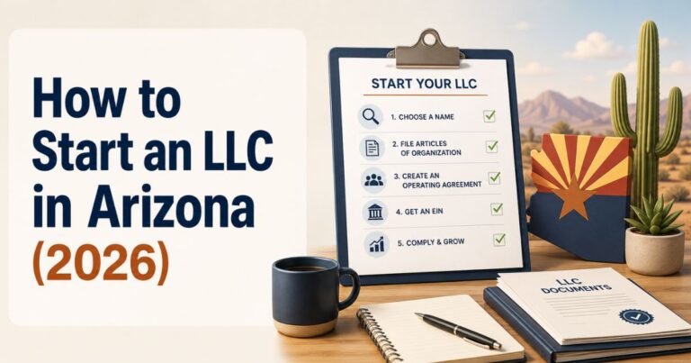 How to Start an LLC in Arizona