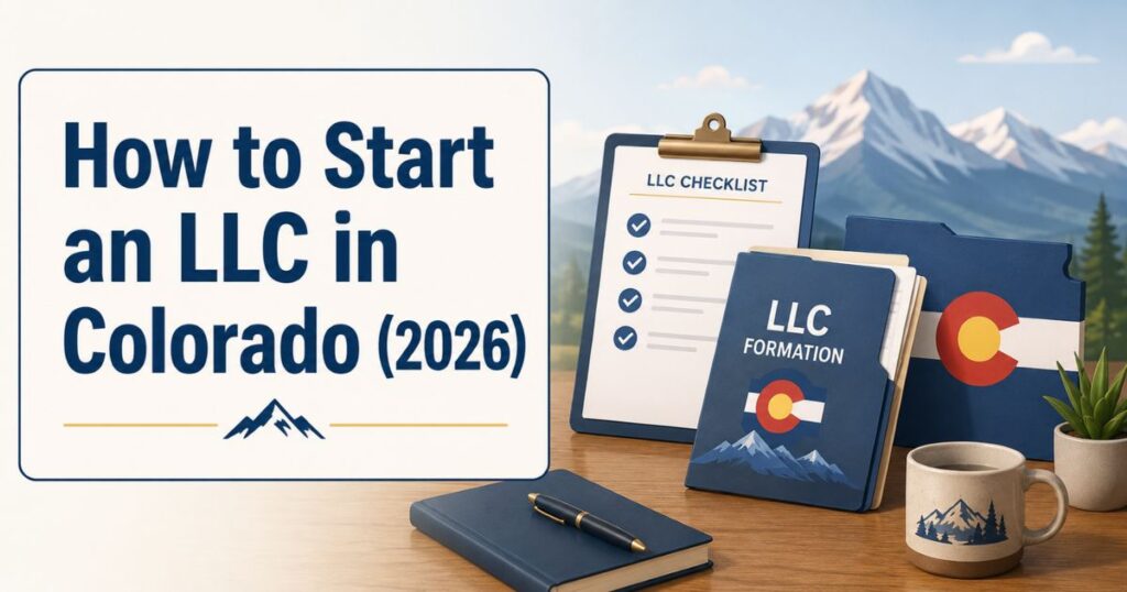 How to Start an LLC in Colorado