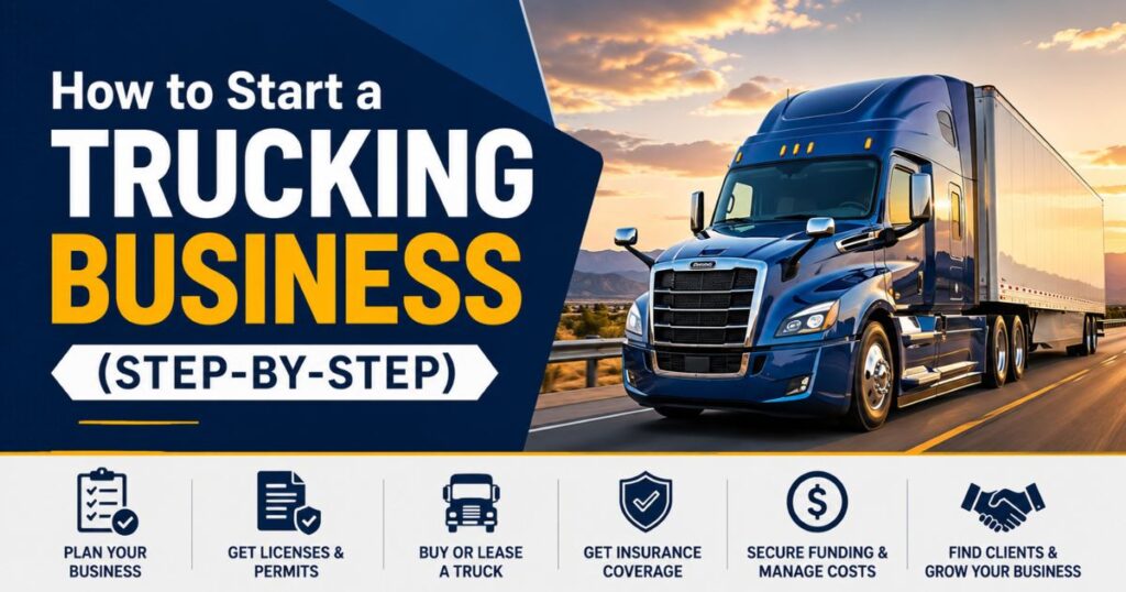 How to Start a Trucking Business