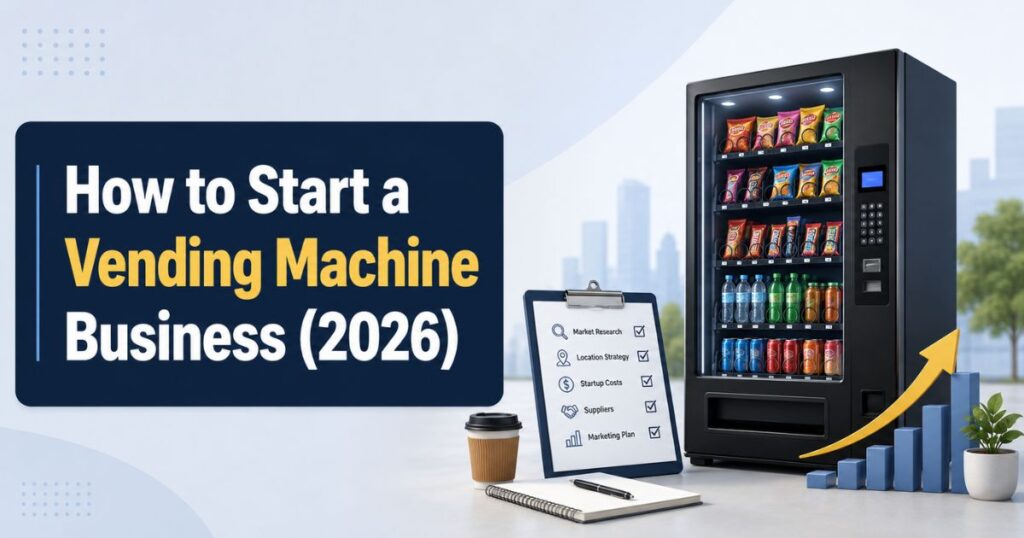 How to Start a Vending Machine Business